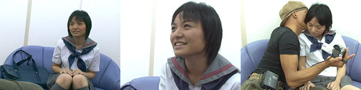 さつき セーラー服母乳