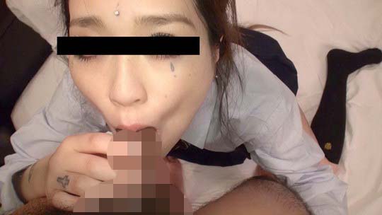 全身タトゥーの彼女に制服を着せてハメちゃいました 麗羽