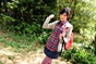 百合川さら【ゆりかわさら】 性欲の秋！マツタケ狩りとクリ拾い～なかなかヌけない～