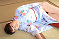 着物の似合う淫乱な雌 本条彩乃